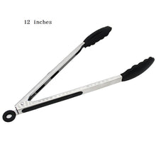 Load image into Gallery viewer, Kitchen Tongs, Stainless Steel Kitchen Tongs