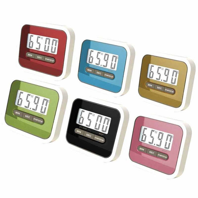 5Colors Leading Life Practical Use Digital Large LCD Display Home Kitchen Timer